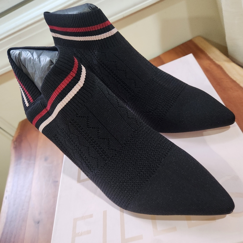 Avec Les Filles Stretch Knit Bootie 7.5M - Picture 2 of 11
